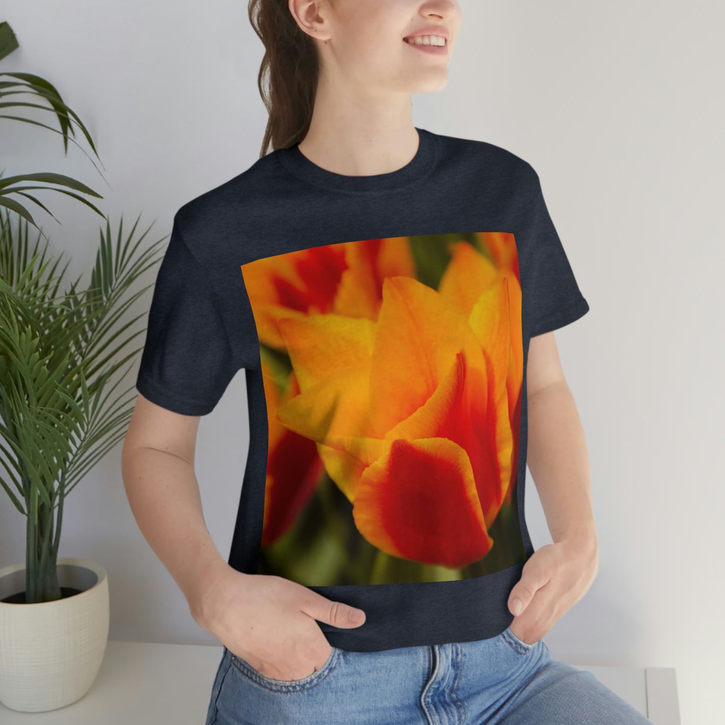 Flowers 13 Unisex Jersey Short Sleeve Tee