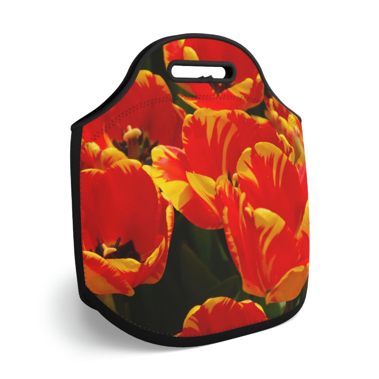 Flowers 19 Neoprene Lunch Bag