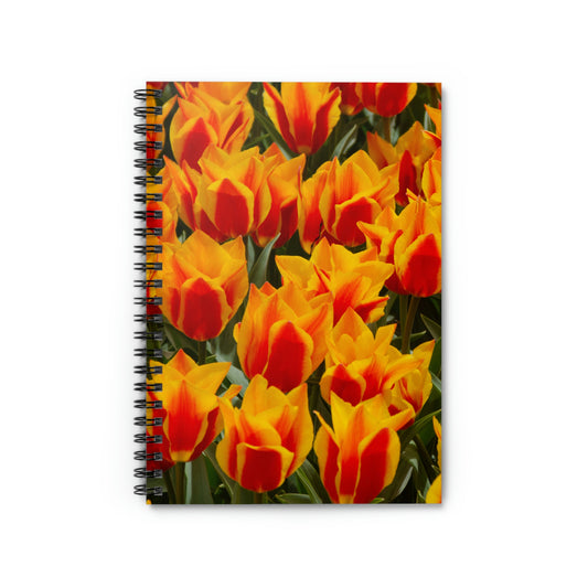 Flowers 18 Spiral Notebook - Ruled Line