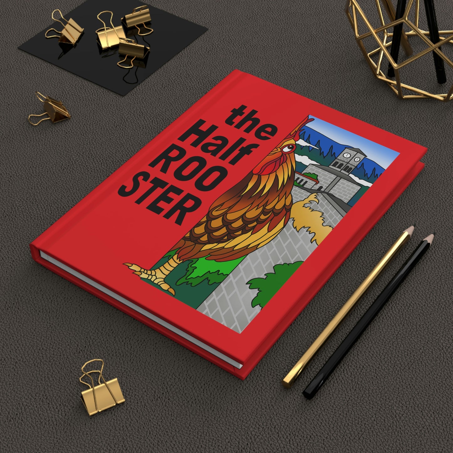 The Half Rooster Hardcover Journal Matte