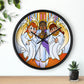 Shirley, Goodness, and Mercy Wall clock