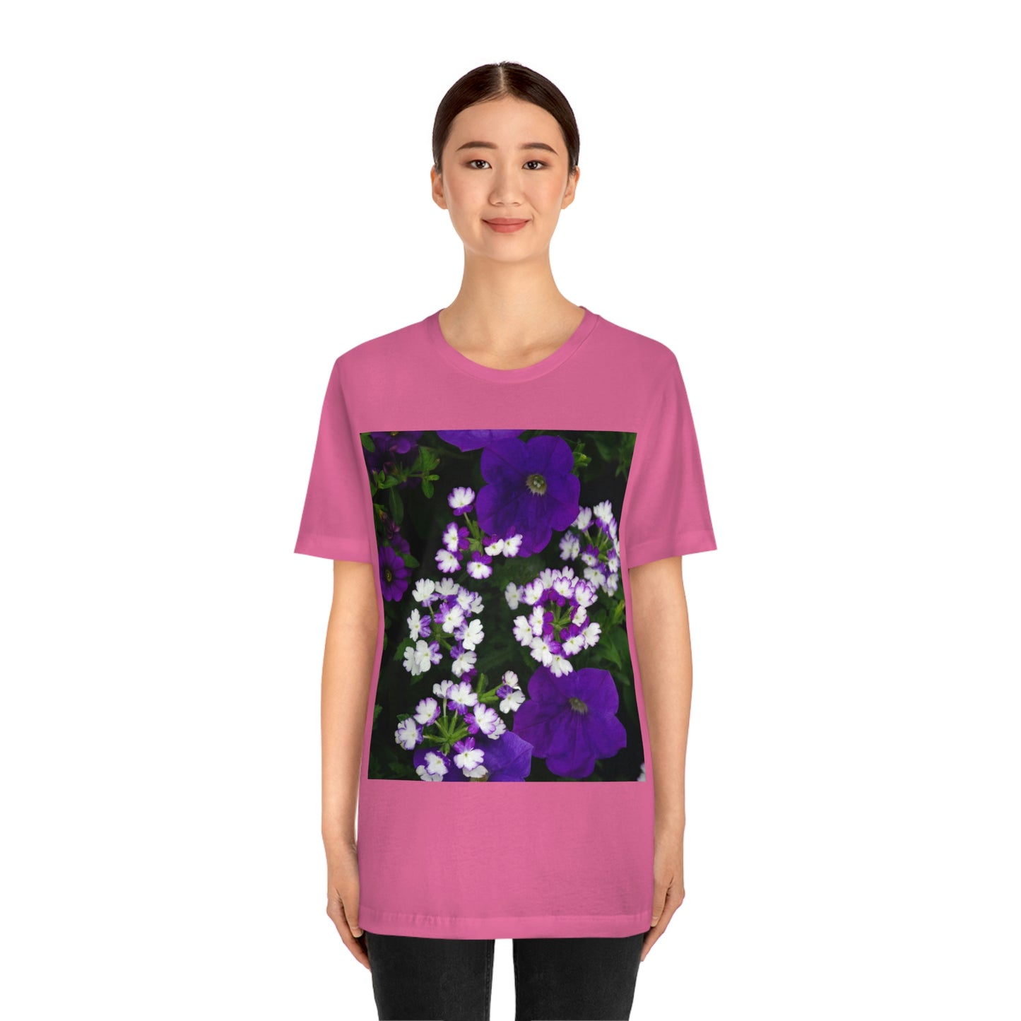 Flowers 04 Unisex Jersey Short Sleeve Tee
