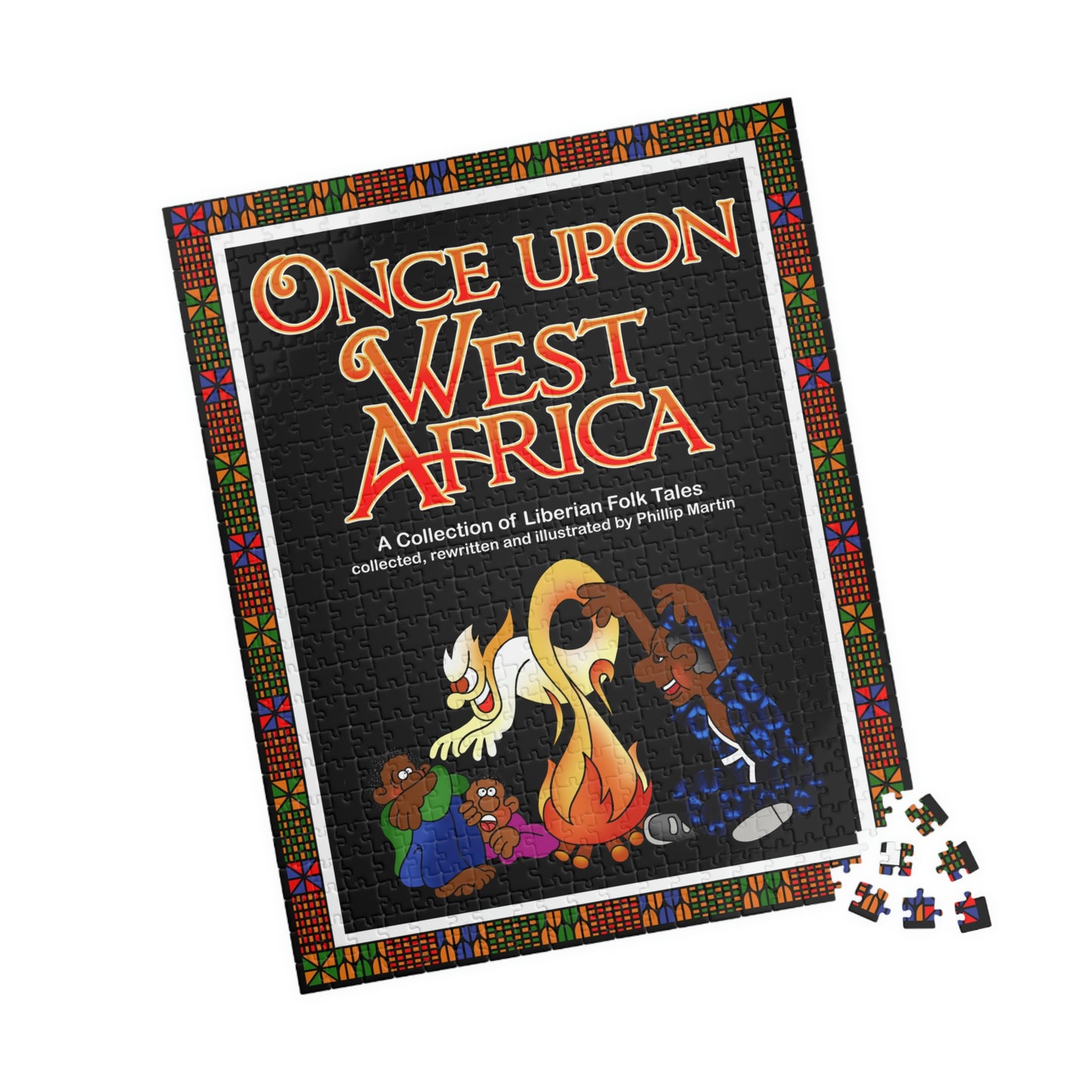 Once Upon West Africa!! Puzzle (110, 252, 500, 1014-piece)