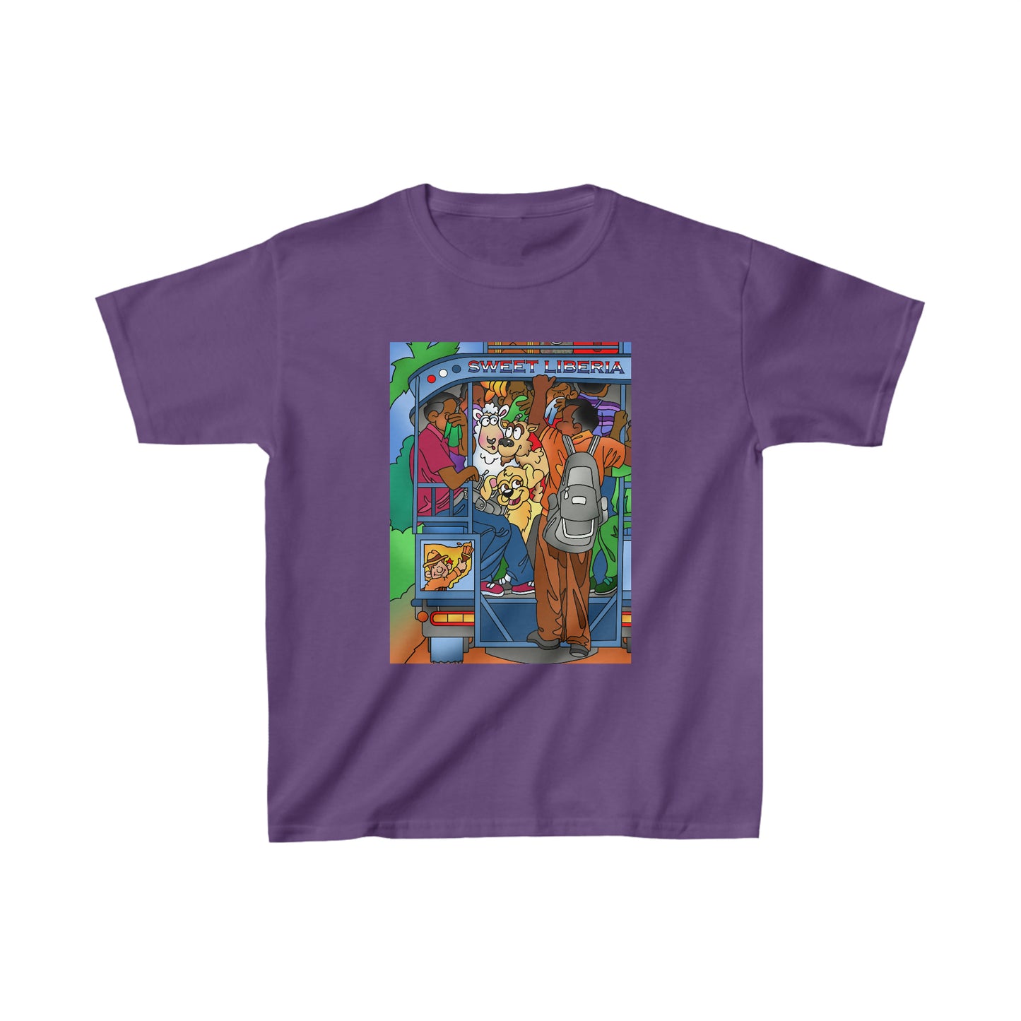 Once Upon West Africa! Kids Heavy Cotton™ Tee