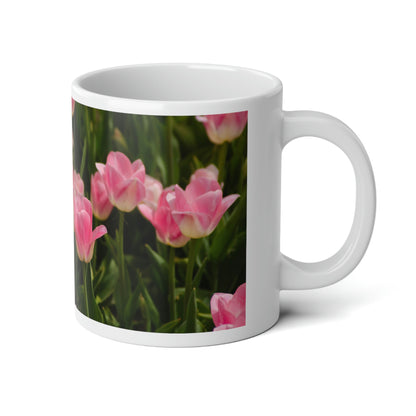 Flowers 17 Jumbo Mug, 20oz