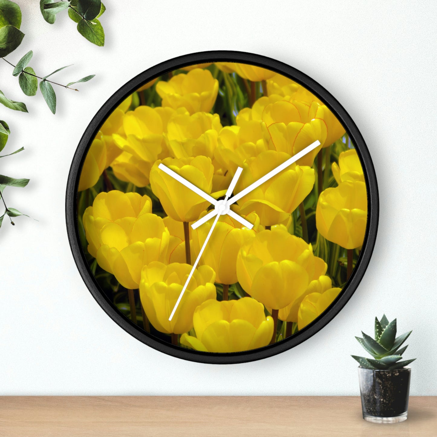 Flowers 23 Wall Clock