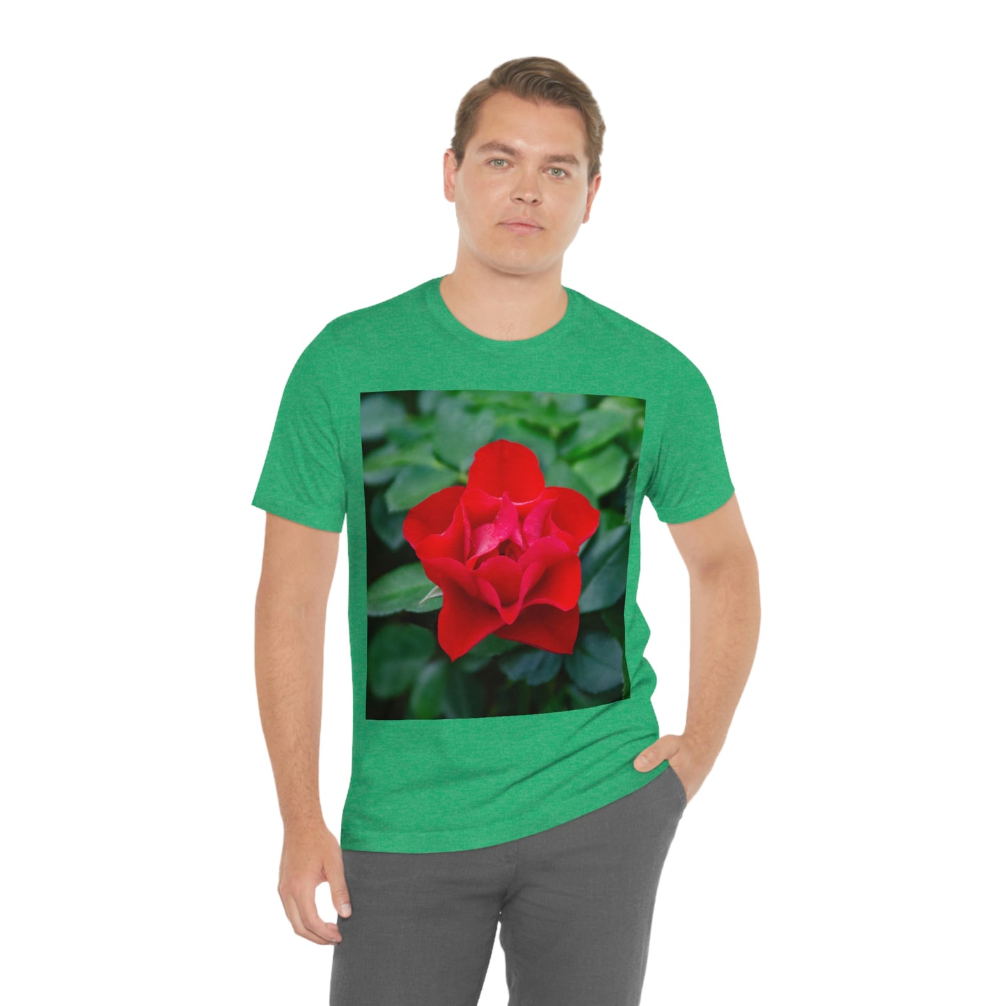 Flowers 07 Unisex Jersey Short Sleeve Tee