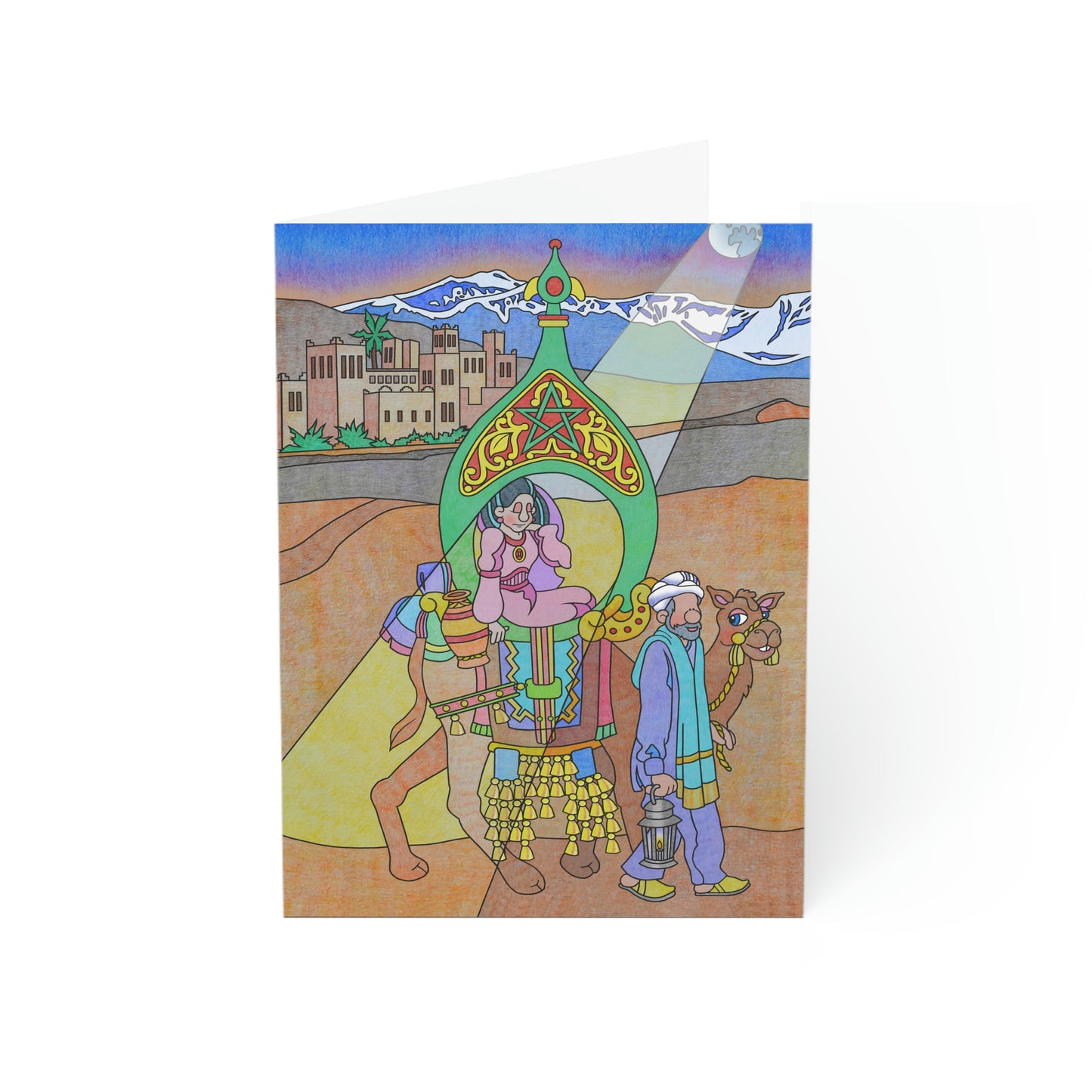 The Stone at the Door! Greeting Cards (1, 10, 30, and 50pcs)