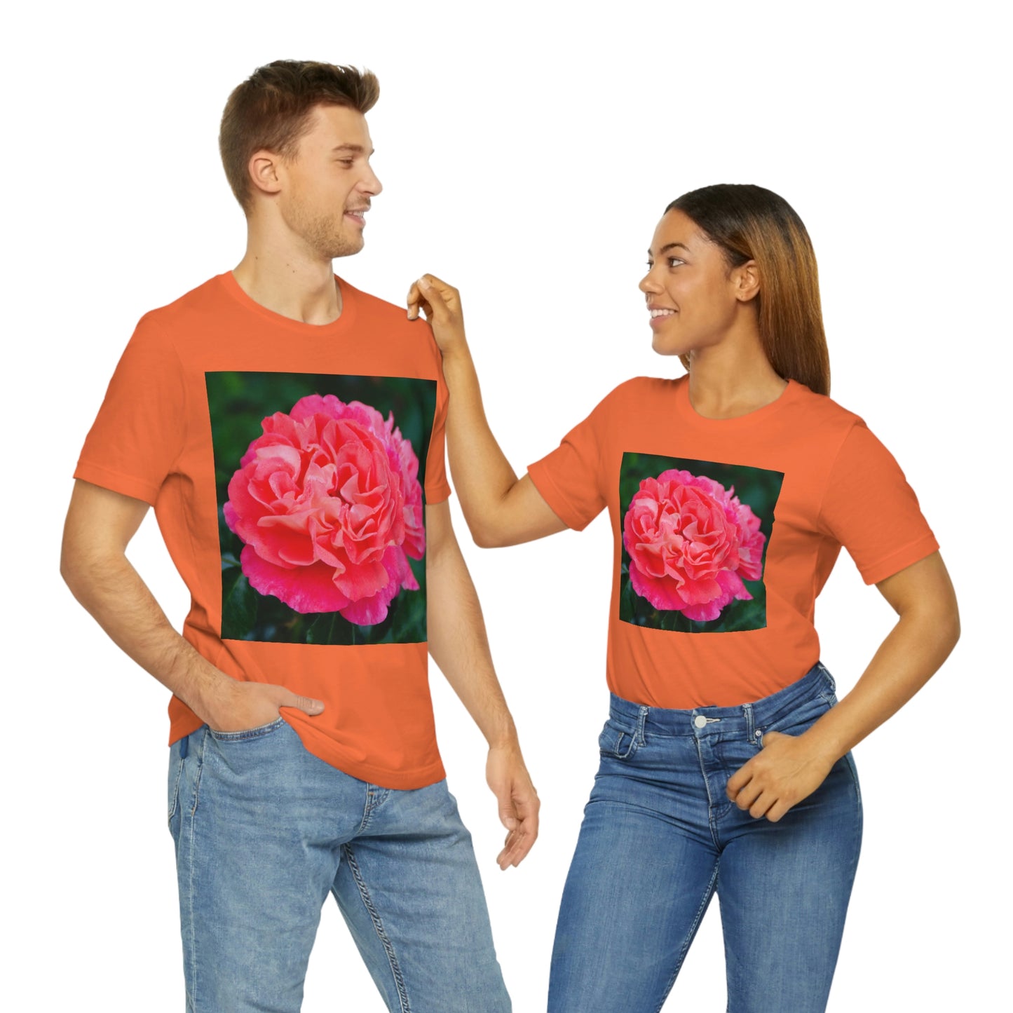 Flowers 08 Unisex Jersey Short Sleeve Tee
