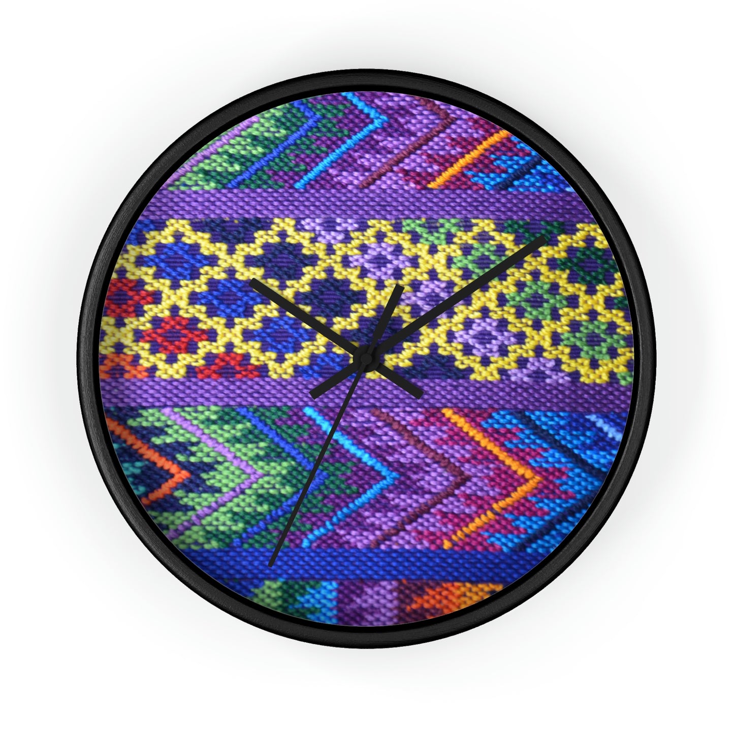 A Pack of Lies Fabric!!! Wall Clock