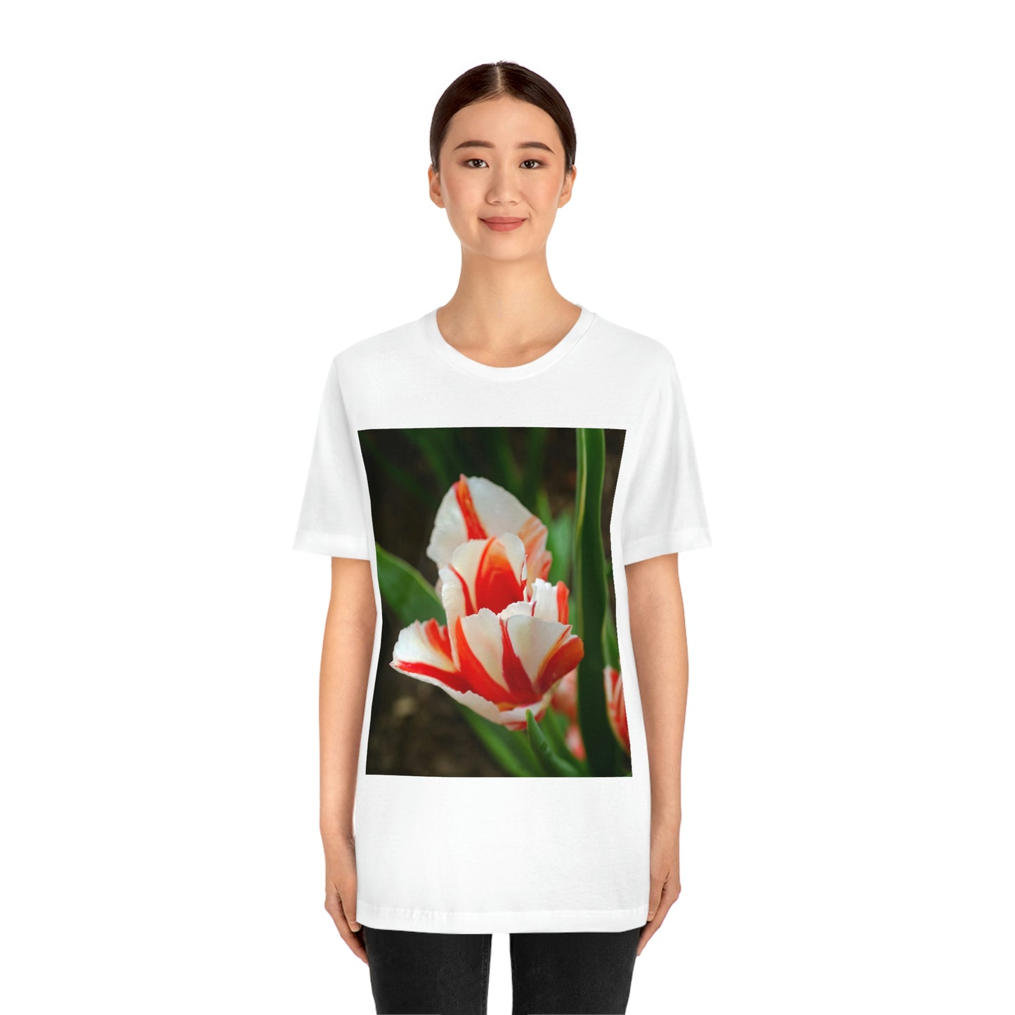 Flowers 06 Unisex Jersey Short Sleeve Tee