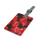 Flowers 09 Saffiano Polyester Luggage Tag, Rectangle