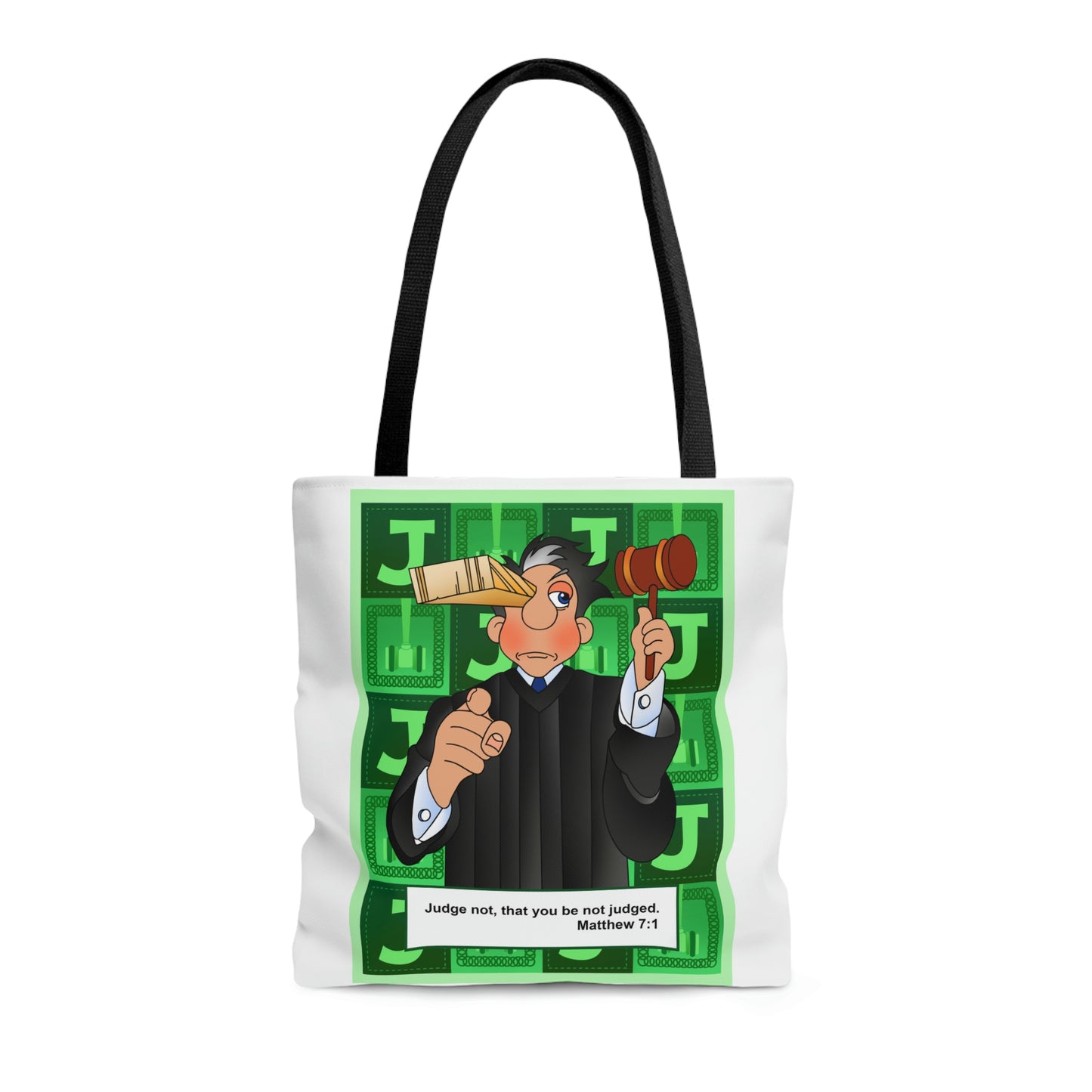 The Bible as Simple as ABC J AOP Tote Bag