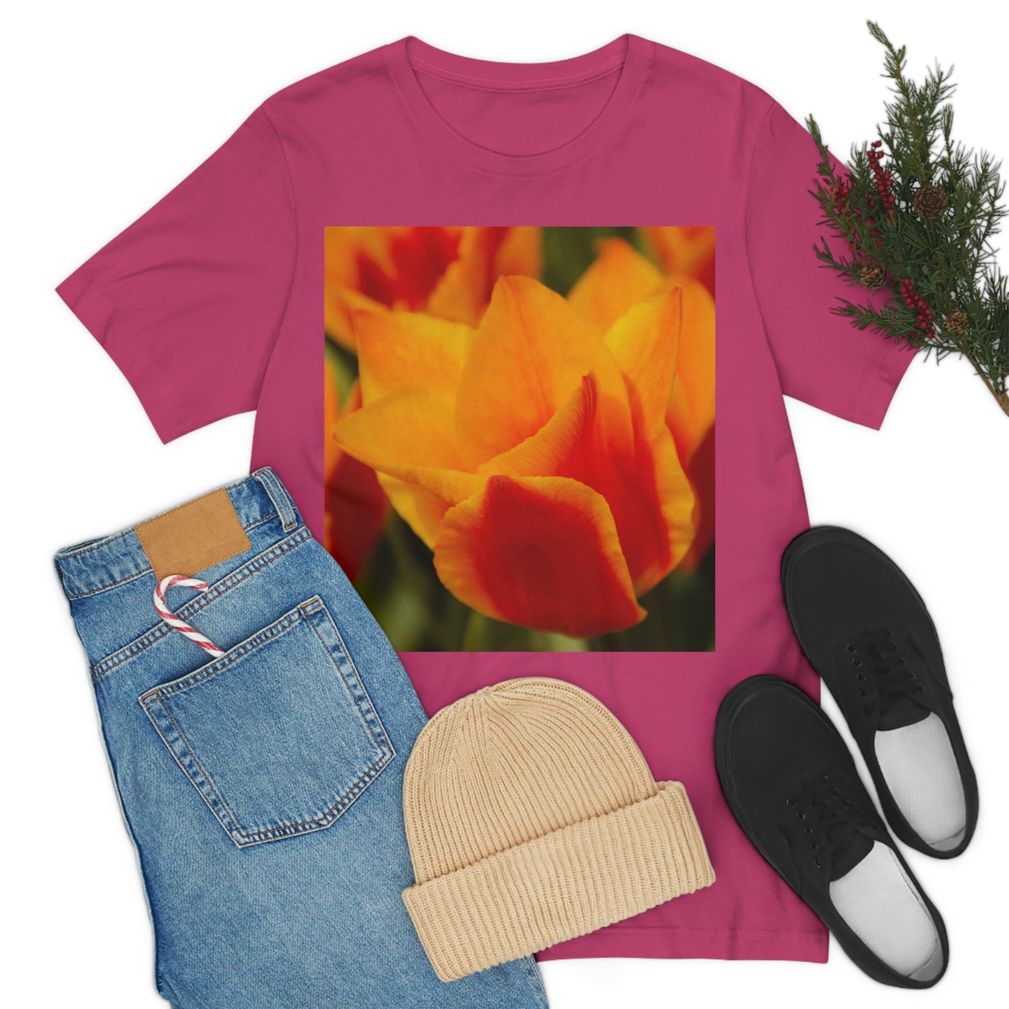 Flowers 13 Unisex Jersey Short Sleeve Tee