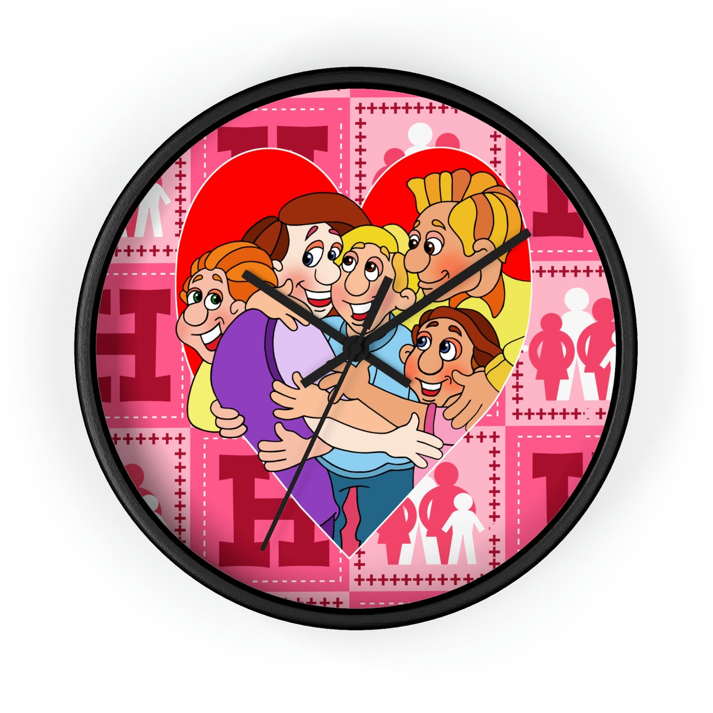 The Bible as Simple as ABC H Wall Clock