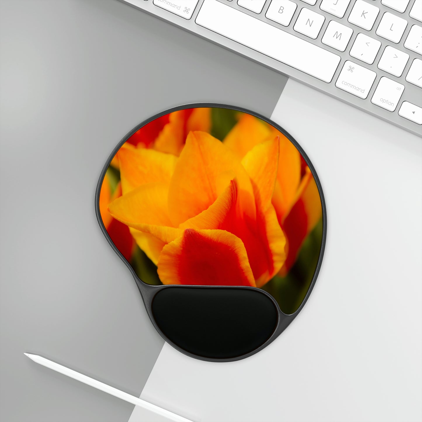 Flowers 14 Mouse Pad With Wrist Rest