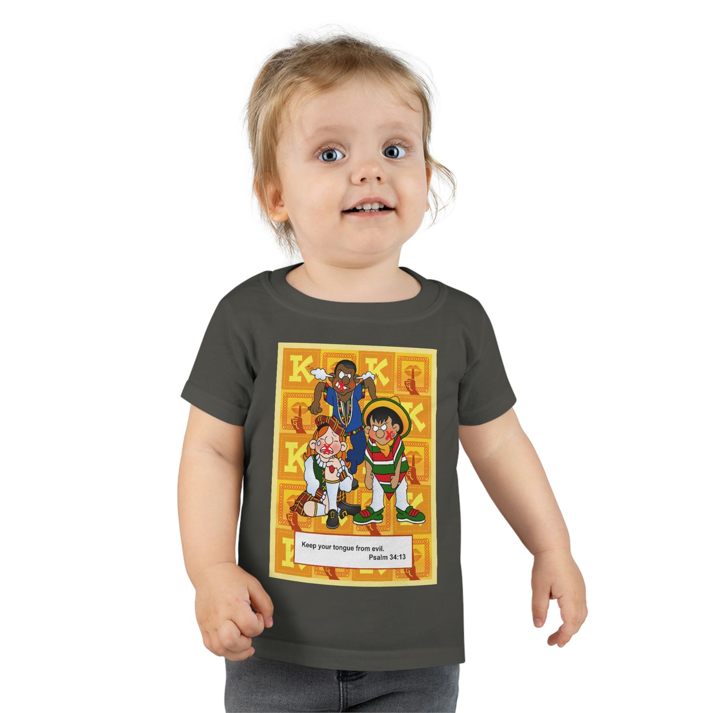 The Bible as Simple as ABC K Toddler T-shirt