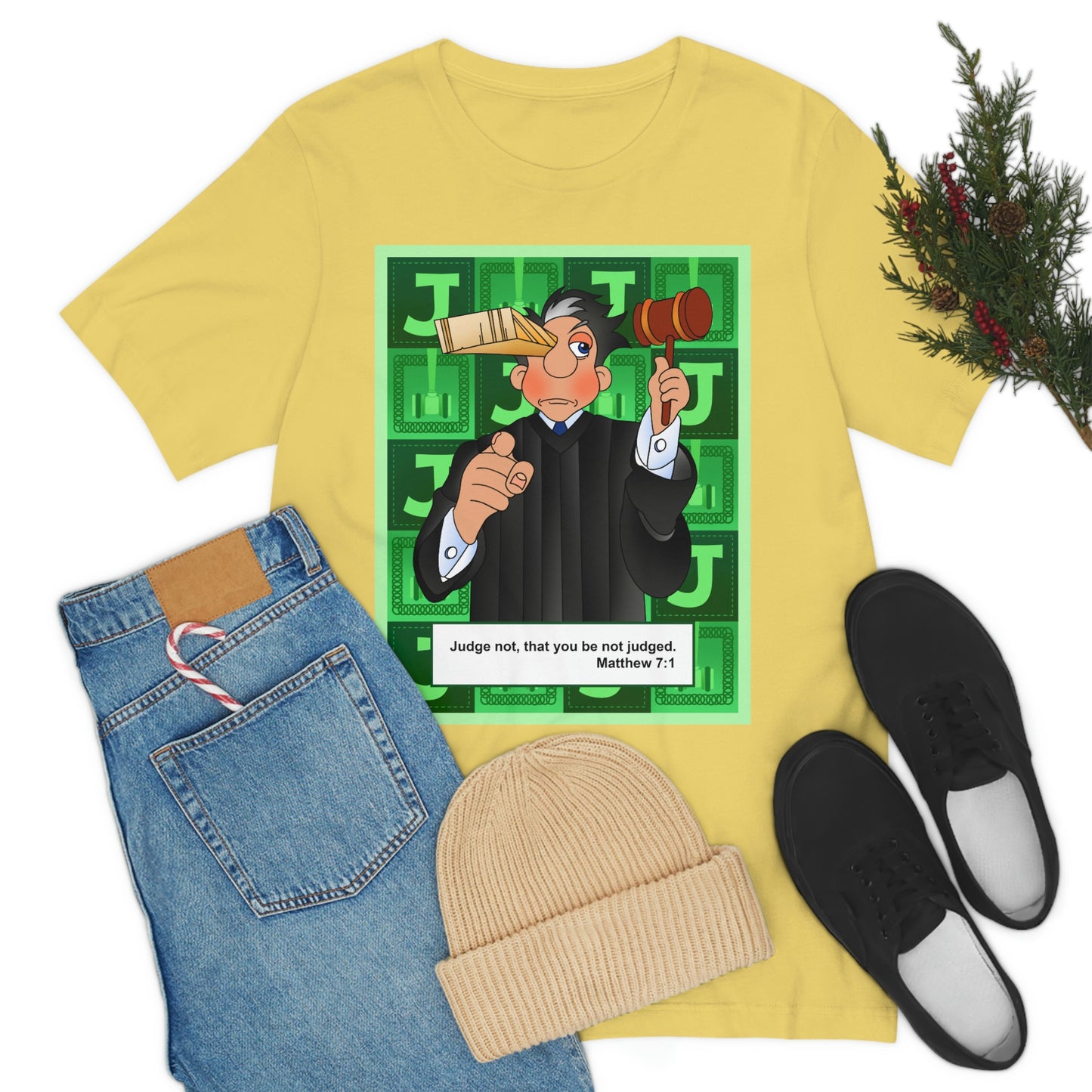 The Bible as Simple as ABC J Unisex Jersey Short Sleeve Tee