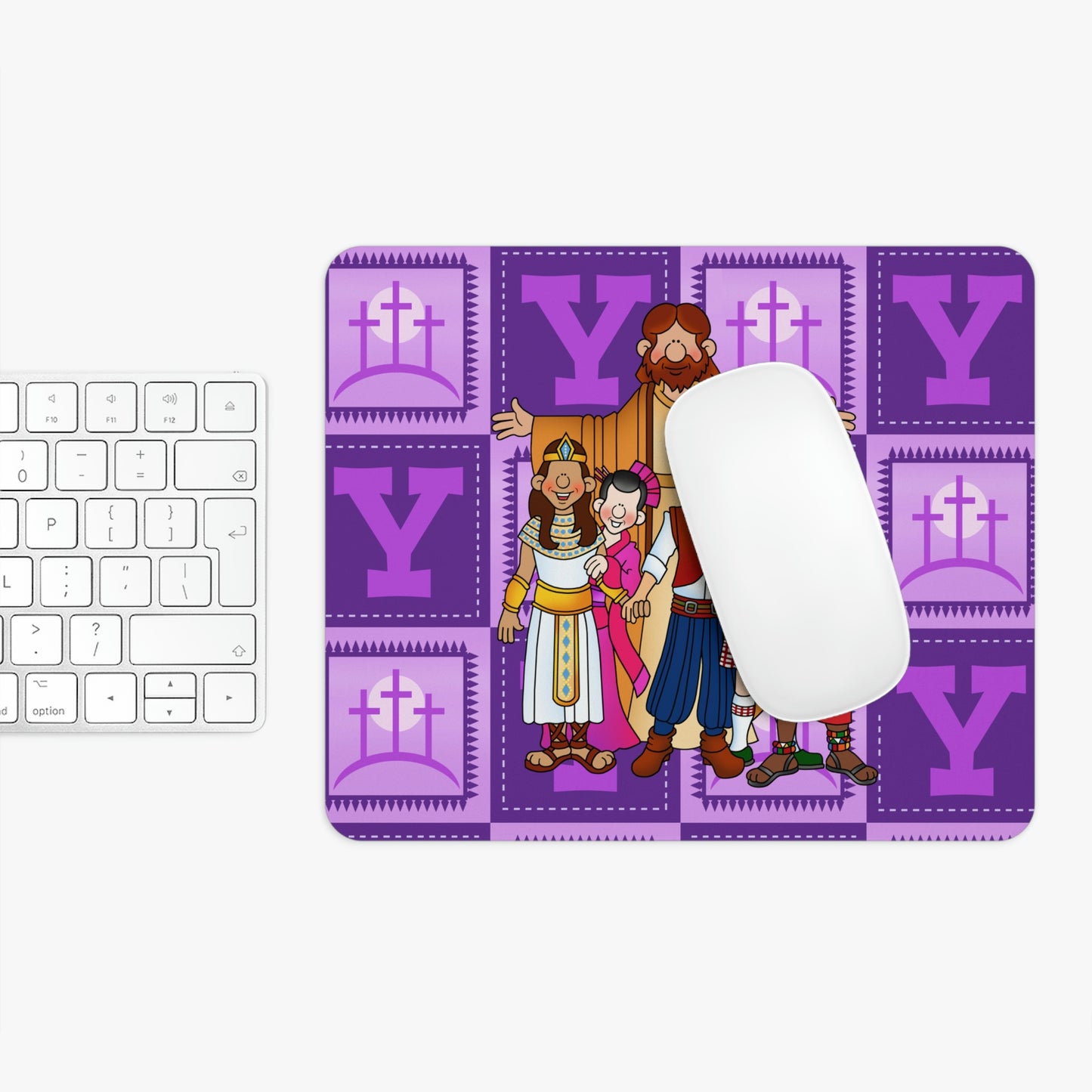 The Bible as Simple as ABC Y Mouse Pad