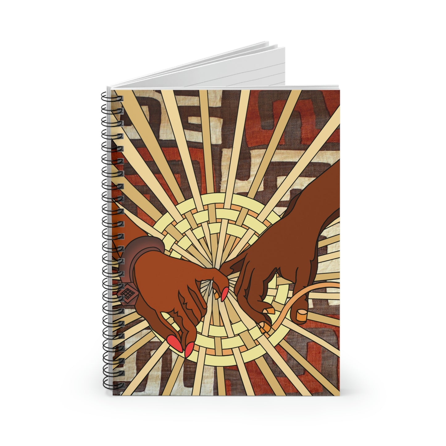 A Show of Hands!! Spiral Notebook - Ruled Line