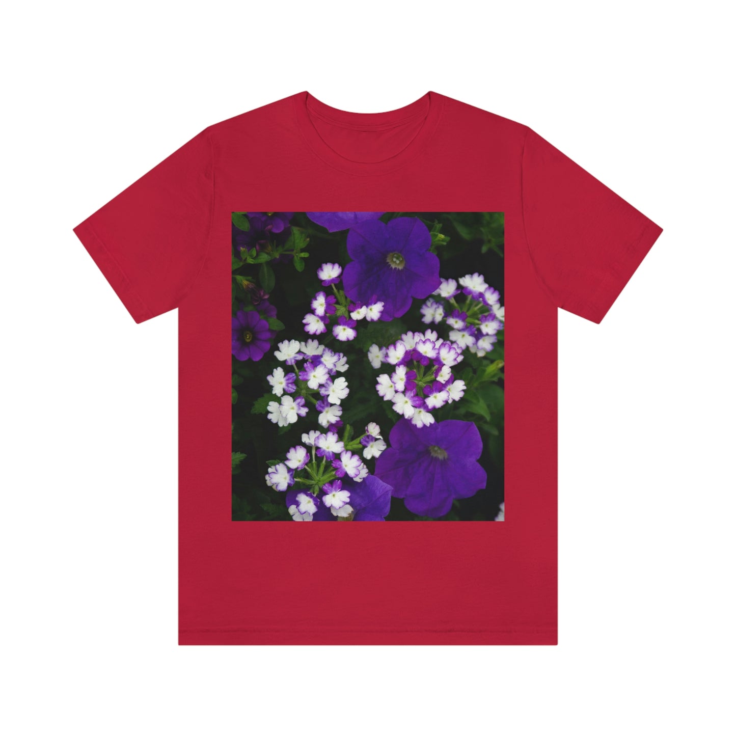 Flowers 04 Unisex Jersey Short Sleeve Tee