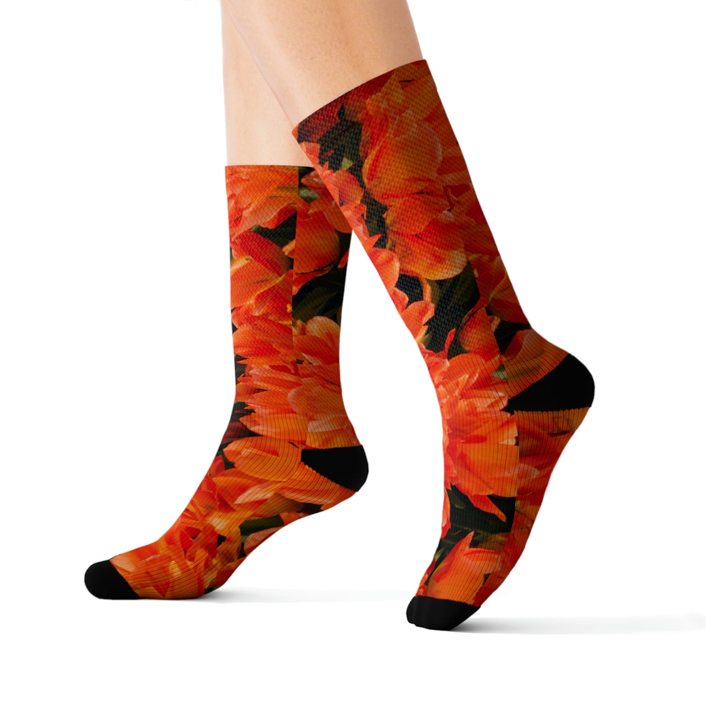 Flowers 01 Sublimation Socks