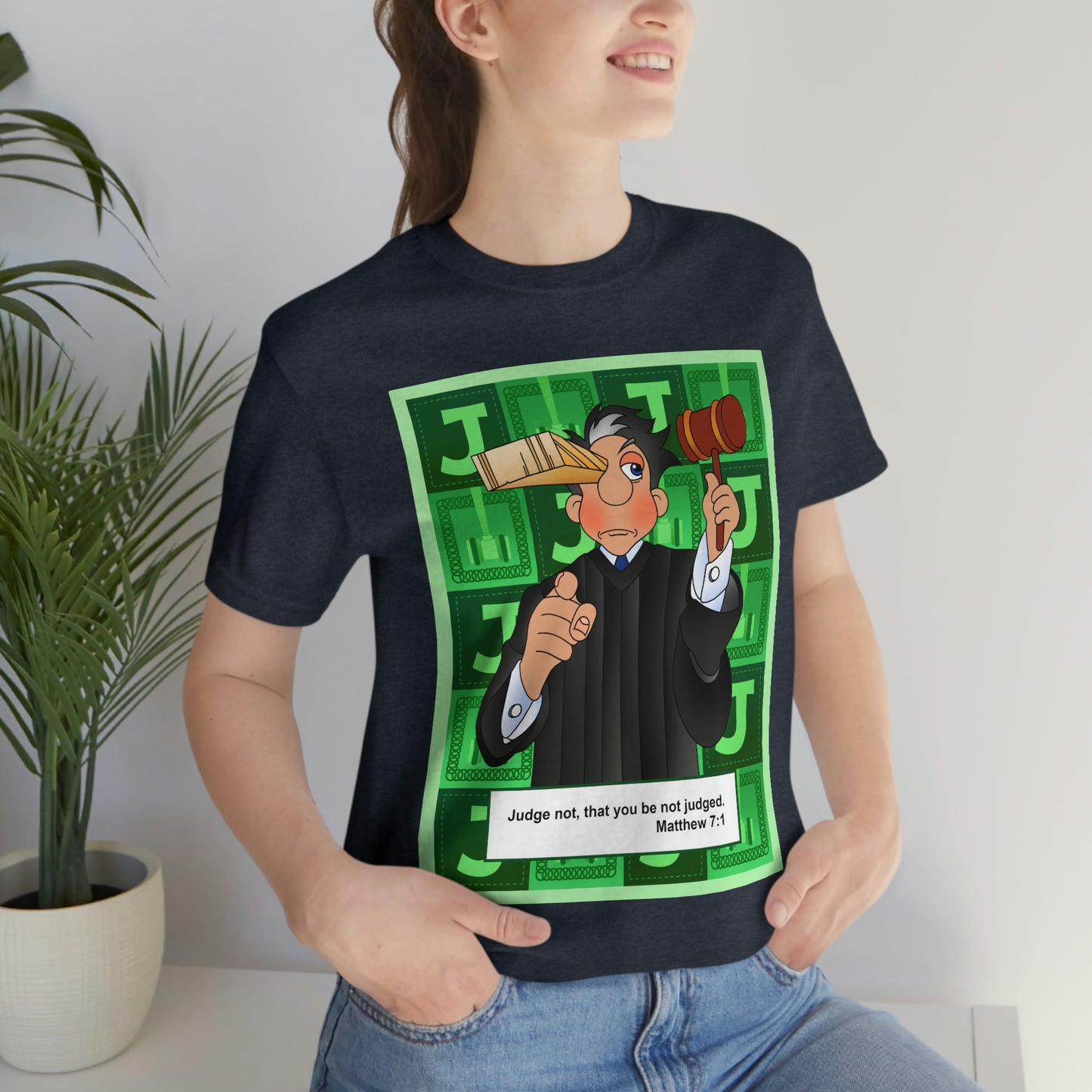 The Bible as Simple as ABC J Unisex Jersey Short Sleeve Tee