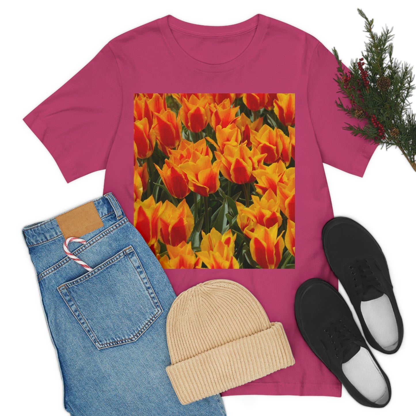 Flowers 18 Unisex Jersey Short Sleeve Tee