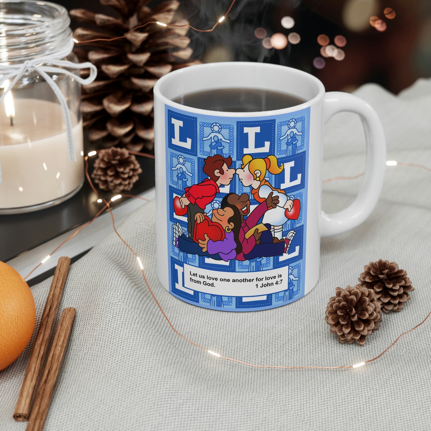 The Bible as Simple as ABC L Ceramic Mug 11oz