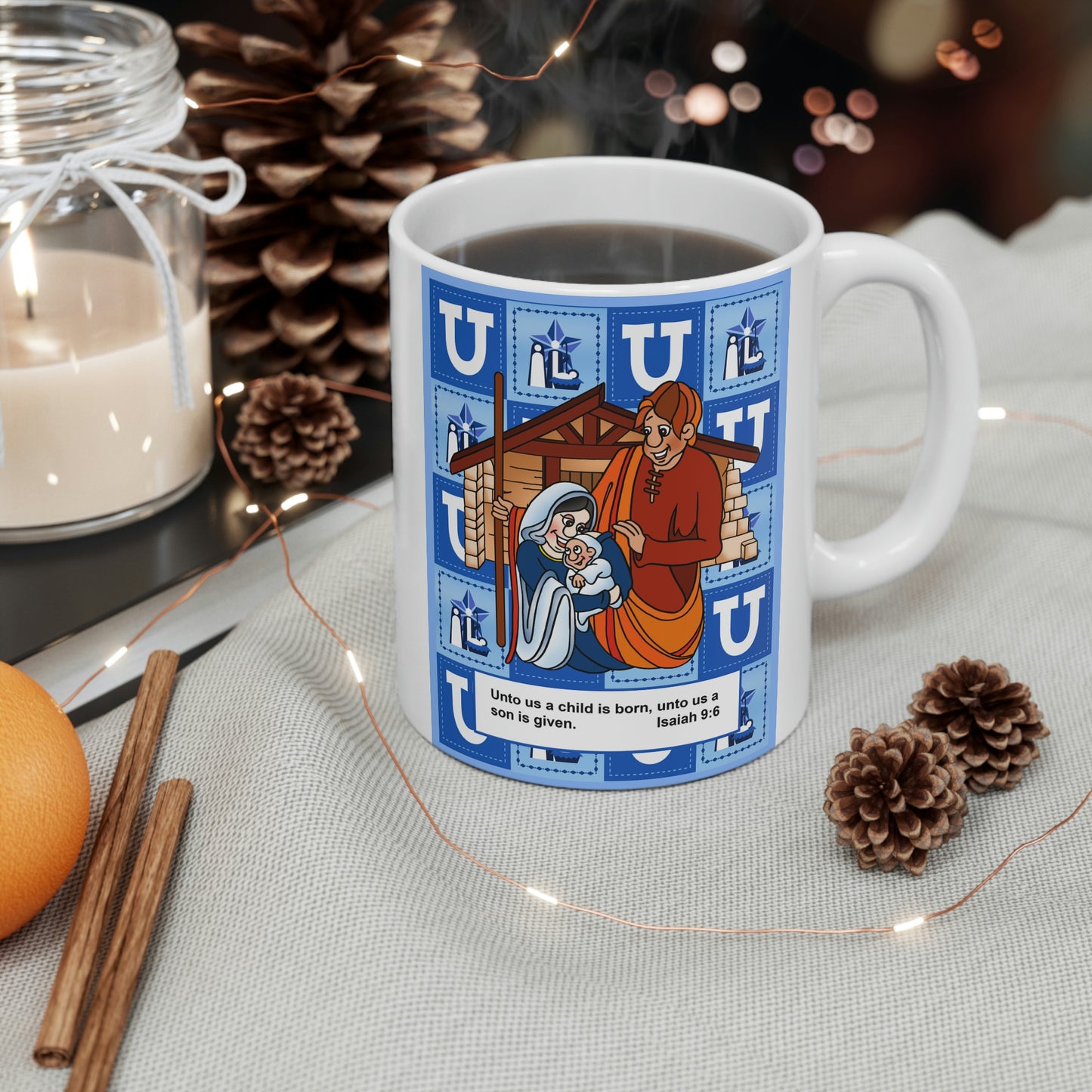 The Bible as Simple as ABC U Ceramic Mug 11oz