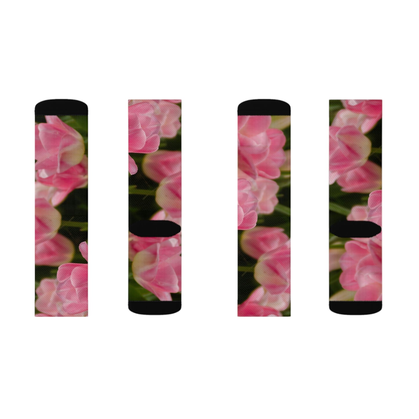 Flowers 10 Sublimation Socks