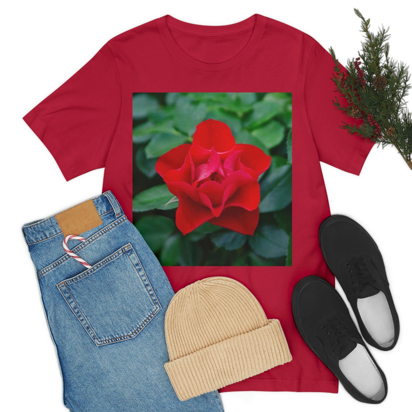 Flowers 07 Unisex Jersey Short Sleeve Tee
