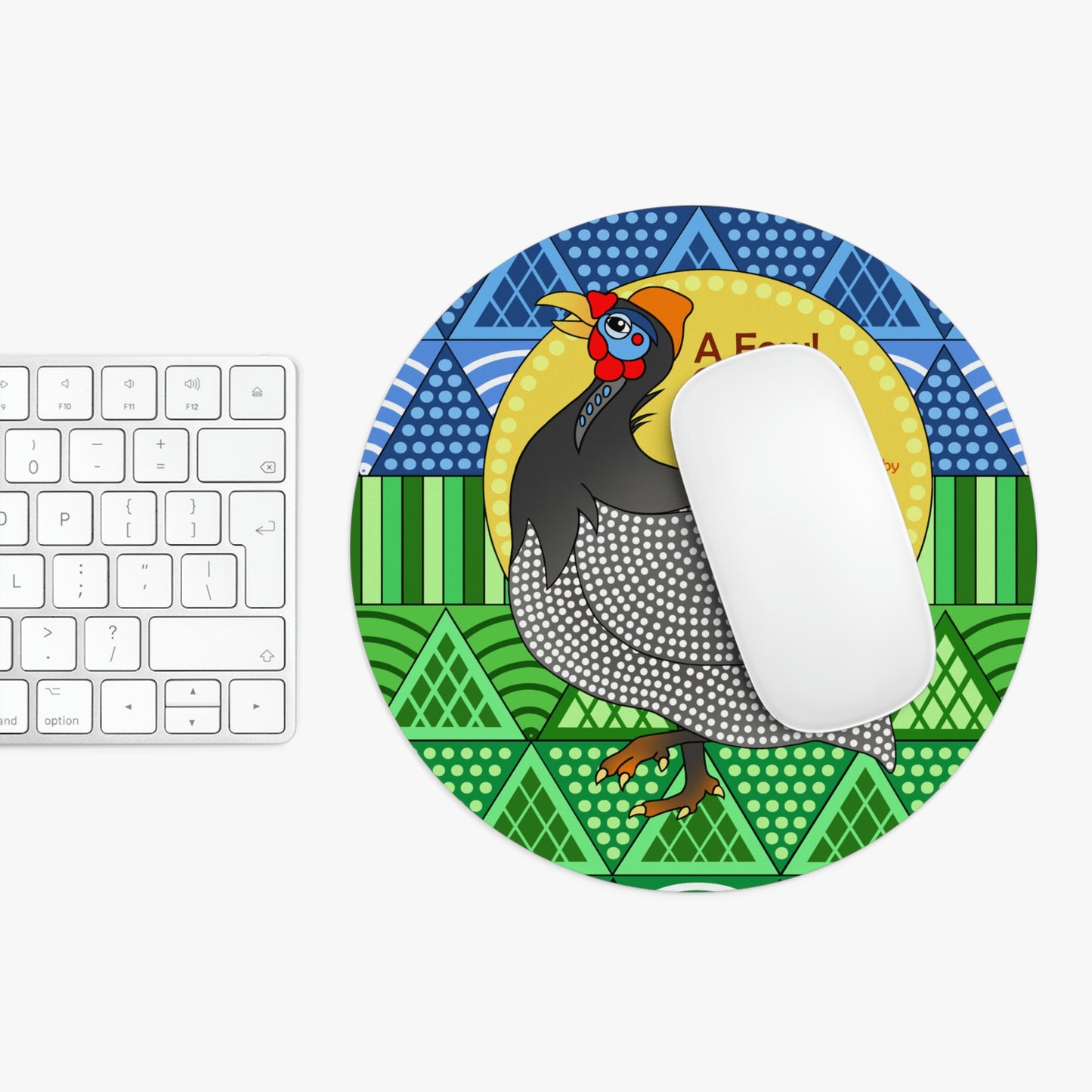 A Fowl Chain of Events Mouse Pad