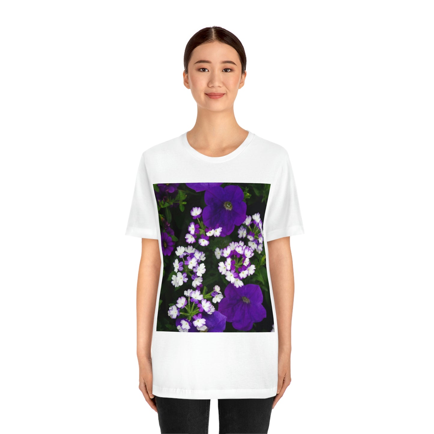 Flowers 04 Unisex Jersey Short Sleeve Tee