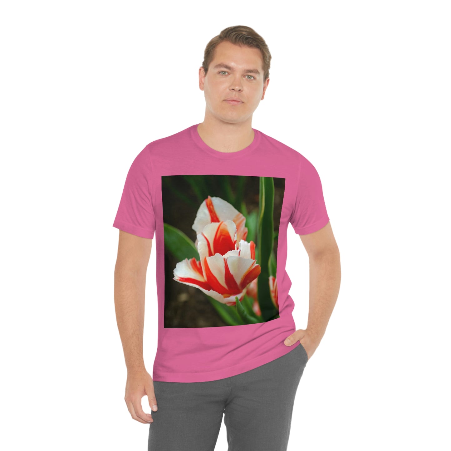 Flowers 06 Unisex Jersey Short Sleeve Tee