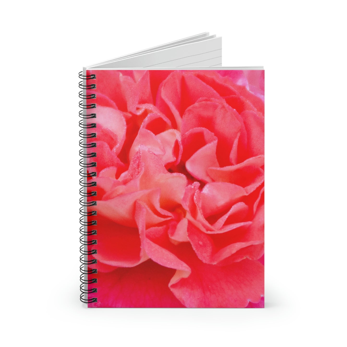 Flowers 08 Spiral Notebook - Ruled Line