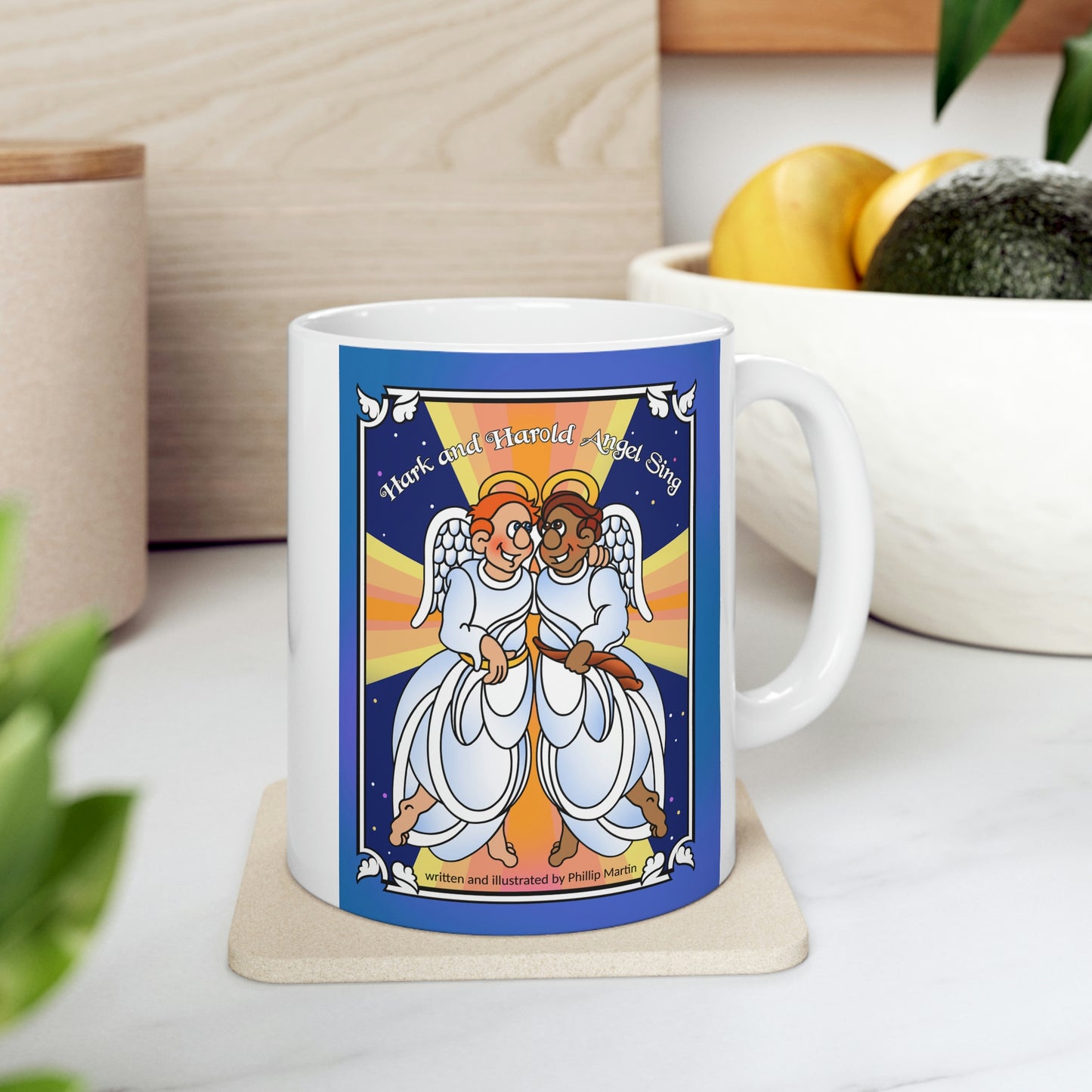 Hark and Harold Angel Sing Ceramic Mug 11oz