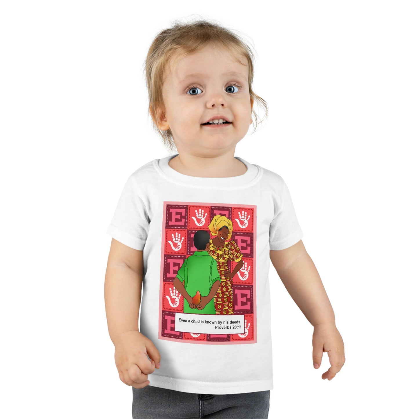 The Bible as Simple as ABC E Toddler T-shirt