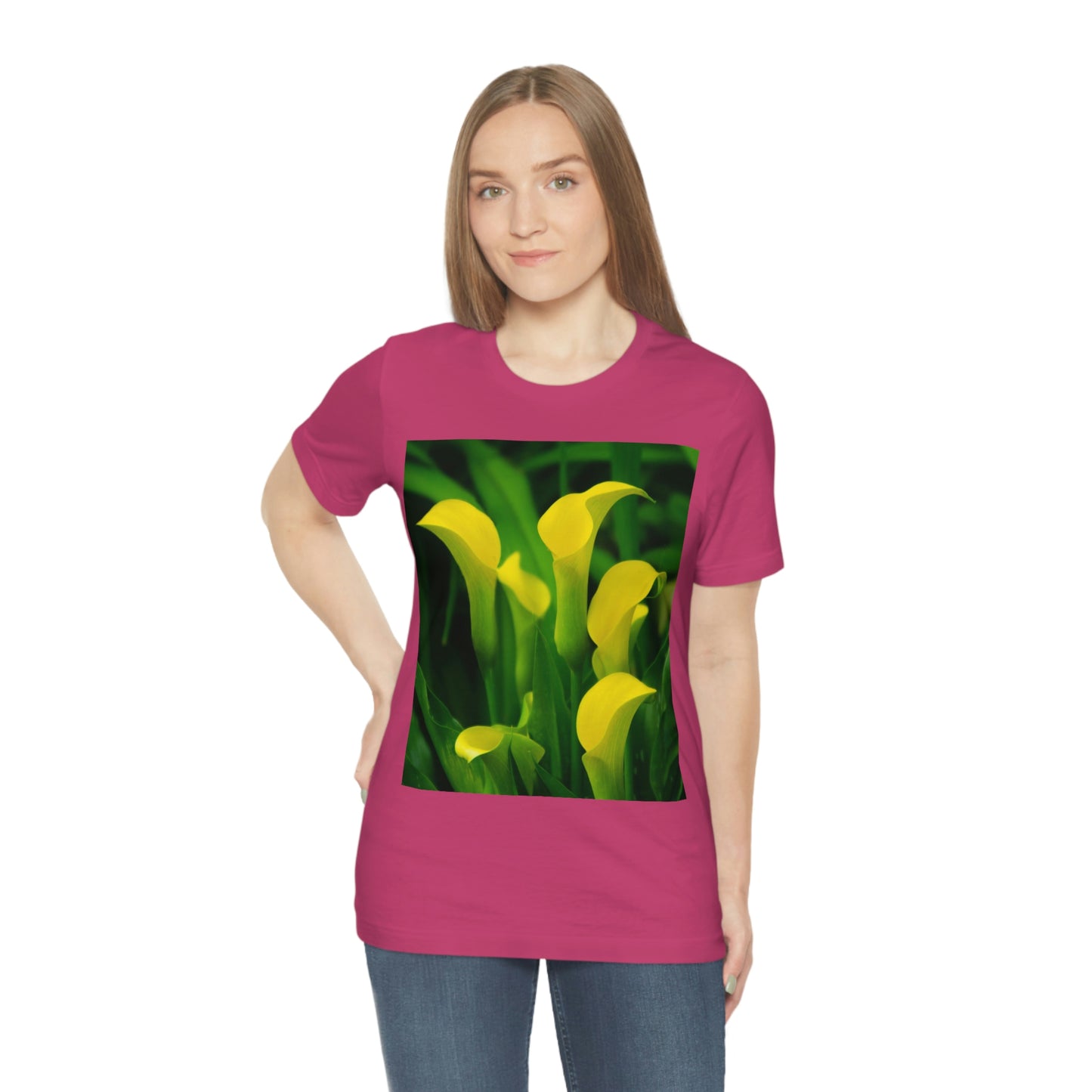 Flowers 33 Unisex Jersey Short Sleeve Tee