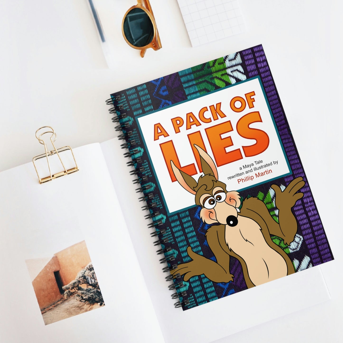 A Pack of Lies Spiral Notebook - Ruled Line