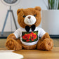 Flowers 11 Teddy Bear with T-Shirt