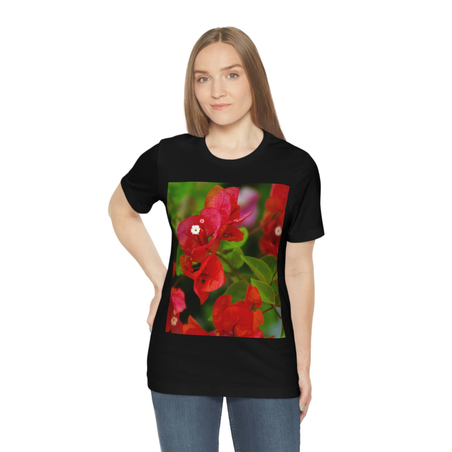 Flowers 28 Unisex Jersey Short Sleeve Tee