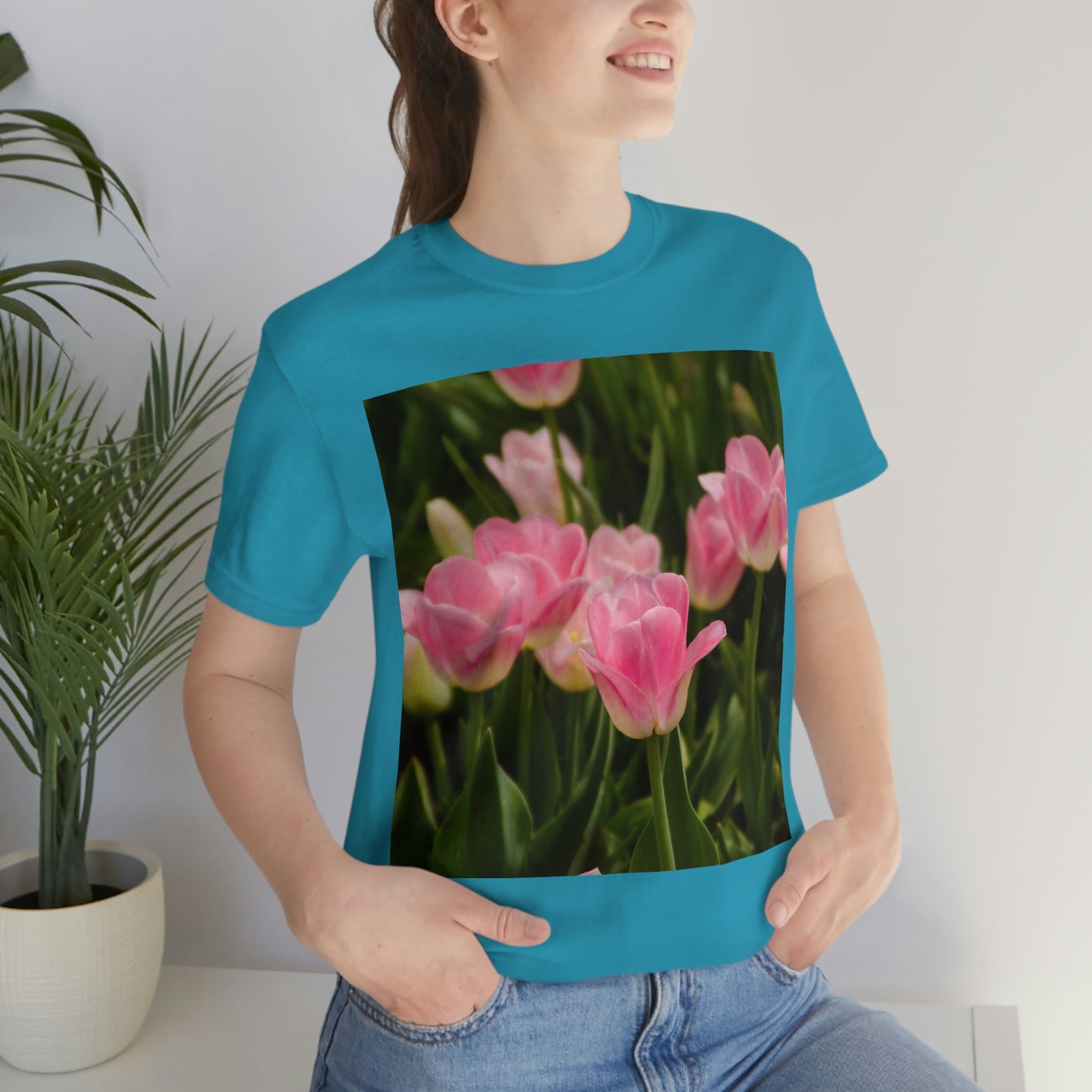Flowers 17 Unisex Jersey Short Sleeve Tee