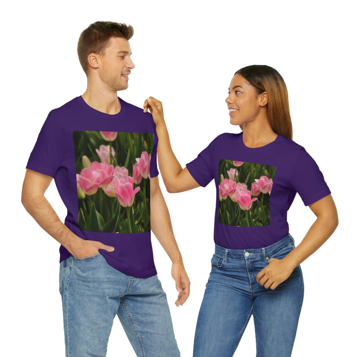 Flowers 17 Unisex Jersey Short Sleeve Tee