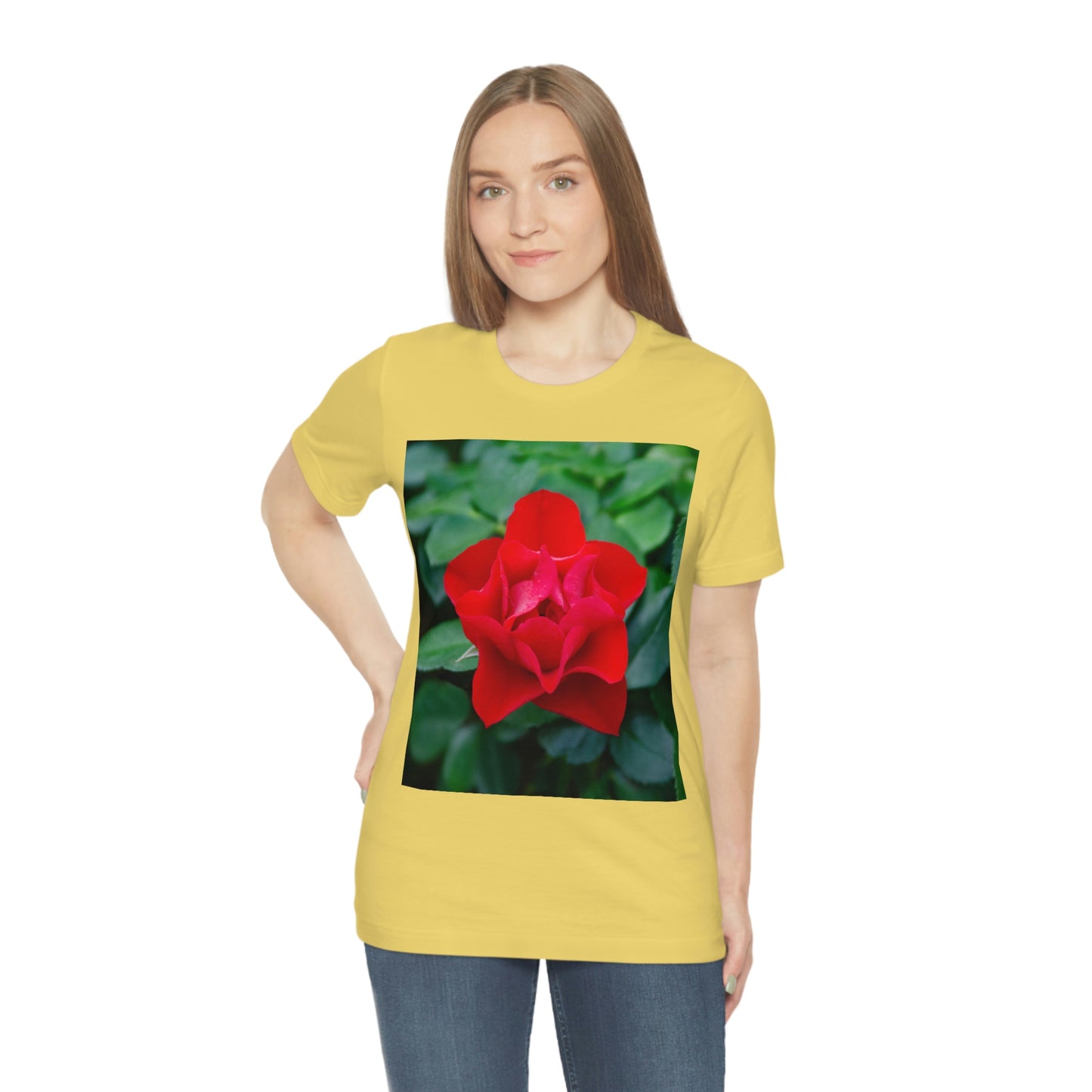 Flowers 07 Unisex Jersey Short Sleeve Tee