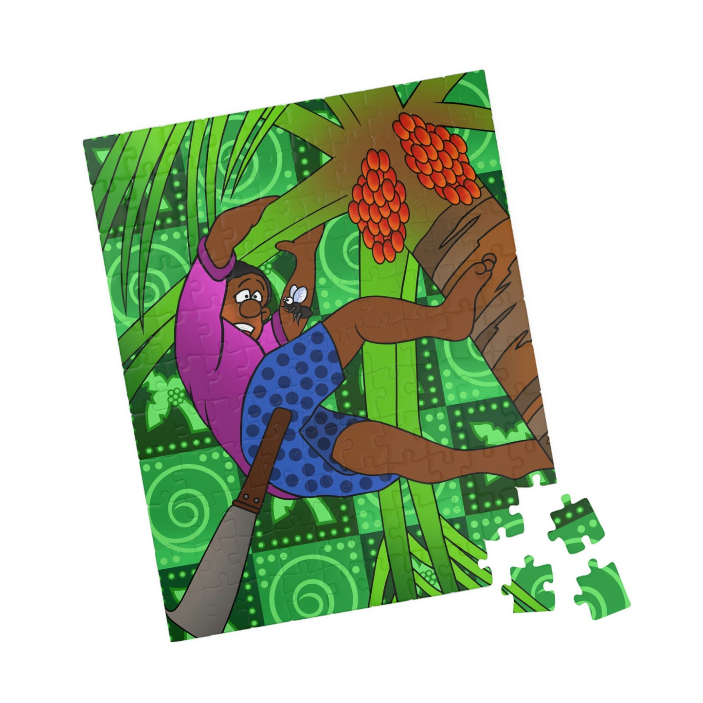 A Fowl Chain of Events! Puzzle (110, 252, 500, 1014-piece)