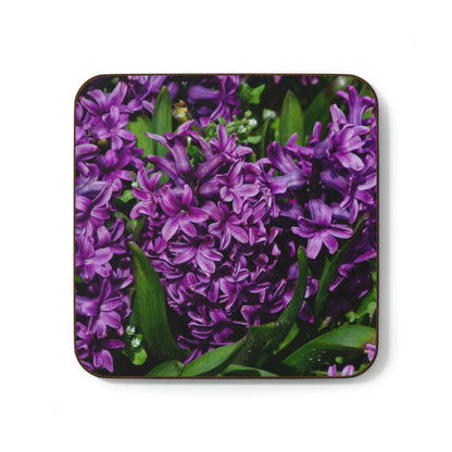 Flowers 21 Hardboard Back Coaster