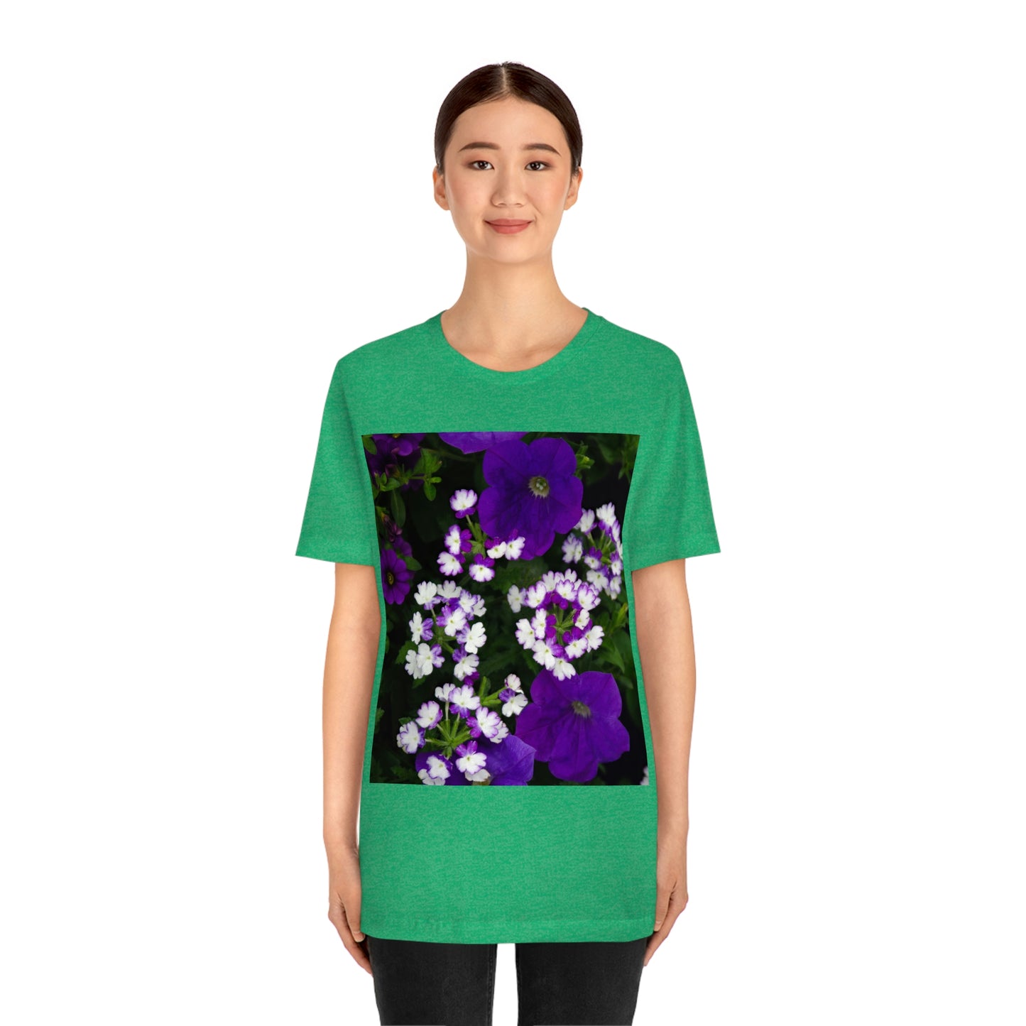Flowers 04 Unisex Jersey Short Sleeve Tee