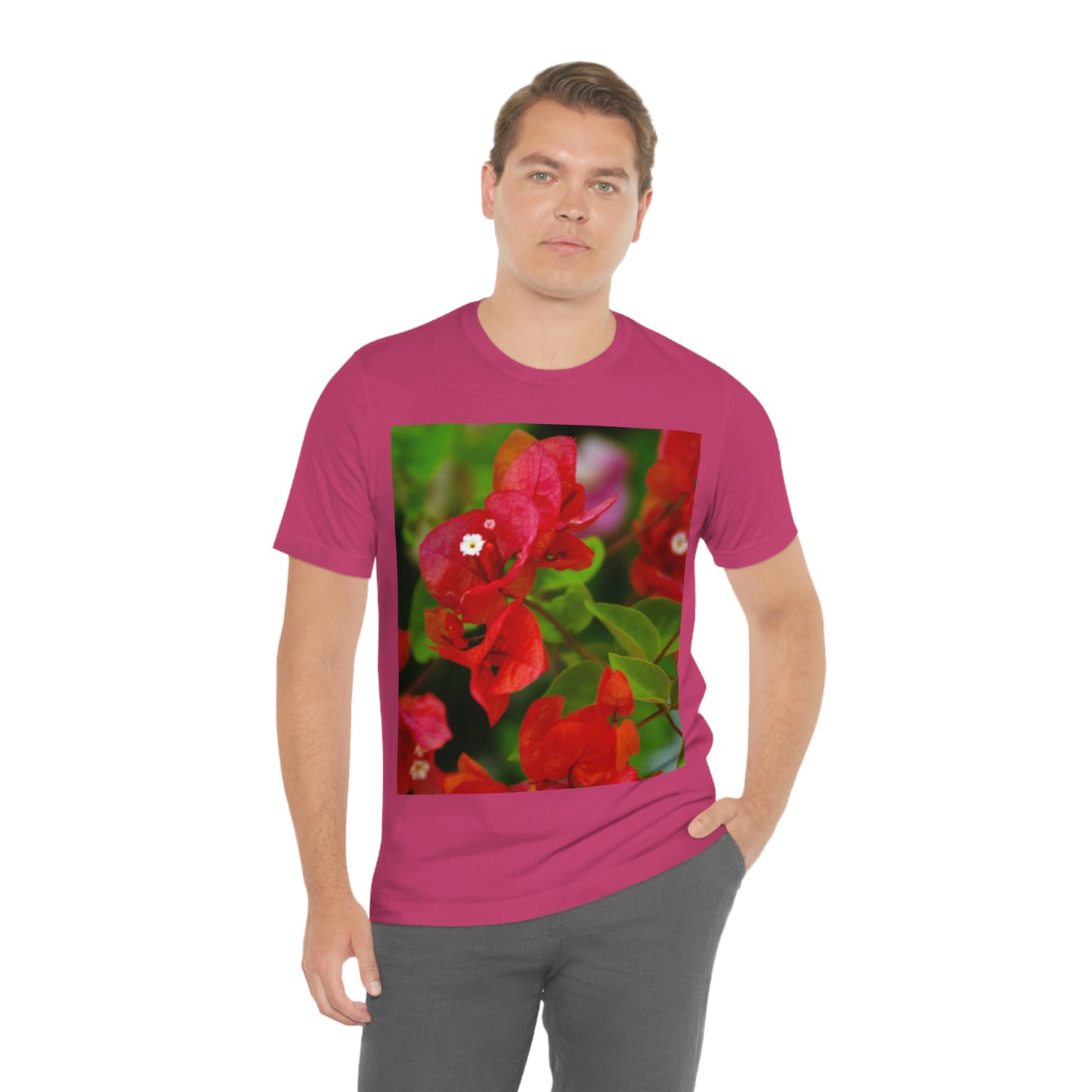 Flowers 28 Unisex Jersey Short Sleeve Tee