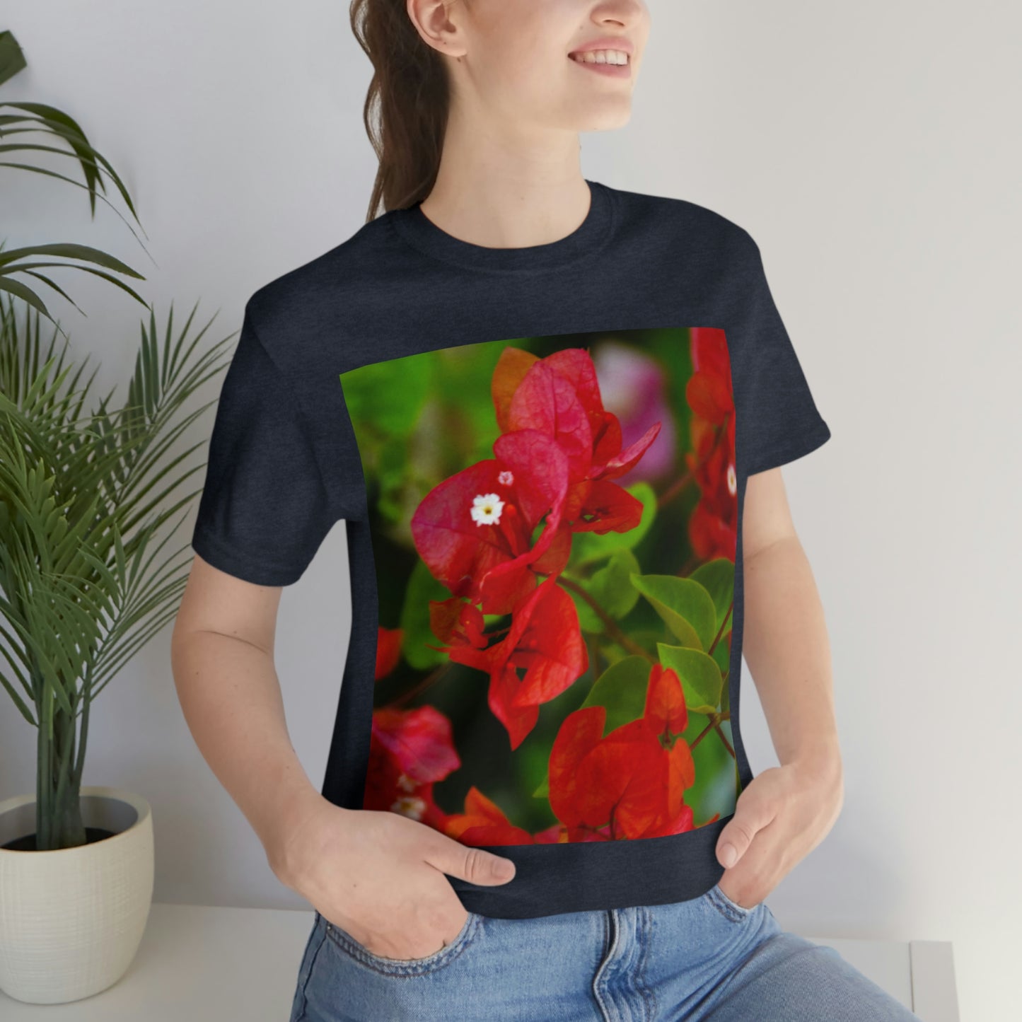 Flowers 28 Unisex Jersey Short Sleeve Tee